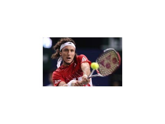 No le dio tregua. Mónaco estuvo muy sólido y avanzó a los octavos de final en París.