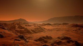 Simulación de la NASA en Marte.