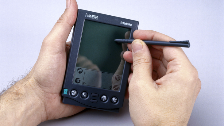Dispositivo innovador de los años 90 de la empresa Palm Computer.