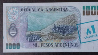 Este billete&nbsp;﻿de $1000 causa furor entre los coleccionistas.