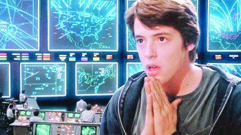 Juegos de guerra. El film de 1983, con Matthew Broderick como un provocador de la Tercera Guerra Mundial.