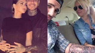 Icardi subió una imagen con el tatuador, agradeciéndole por su trabajo: “Entre luces turcas y nuevos trazos con un gran amigo, Artur Holykoi”.