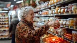 Los jubilados disponen de descuentos en las compras en supermercados utilizando la tarjeta de débito con la que perciben sus haberes.