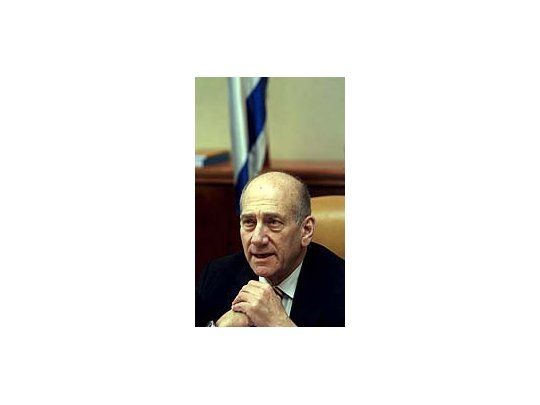 Ehud Olmert.