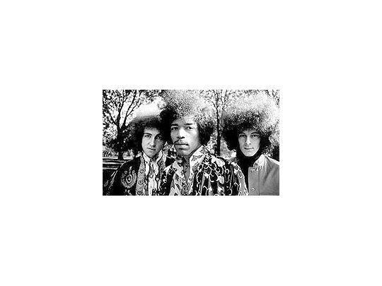 Mitch Mitchell (izq.) era el último sobreviviente de la banda The Jimi Hendrix Experience