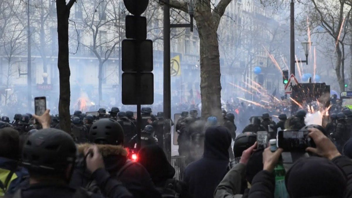 Macron enacted the pension reform and the tension grows