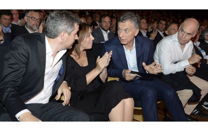 ámbito.com | Figuras. El jefe de Gabinete, Marcos Peña; el Presidente, Mauricio Macri; y el jefe de Gobierno porteño, Horacio Rodríguez Larreta, fueron eclipsados ayer por la mandataria bonaerense, María Eugenia Vidal.