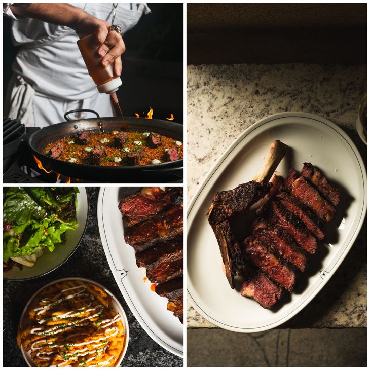 Some of the Costa 7070 dishes. 