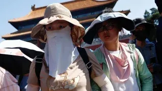 china registro 52.2°, la temperatura mas alta registrada en la historia del pais