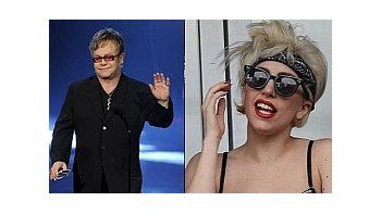 Elton John confirmó que la excéntrica Lady Gaga es la madrina de su hijo.