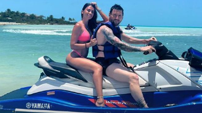 Messi y Antonela Roccuzzo muestran la intimidad de sus vacaciones
