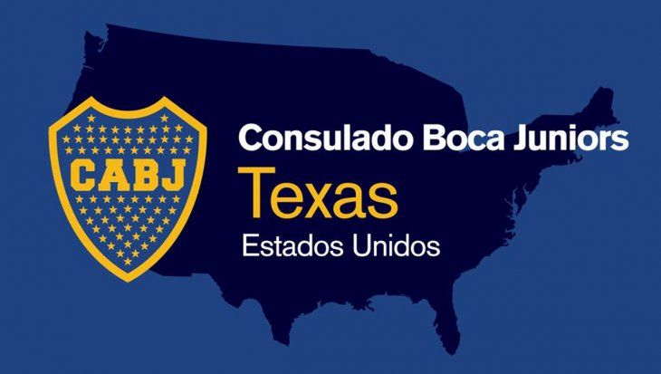 El consulado Boca Juniors Texas es el de más socios en Estados Unidos, el país con más representaciones del mundo.