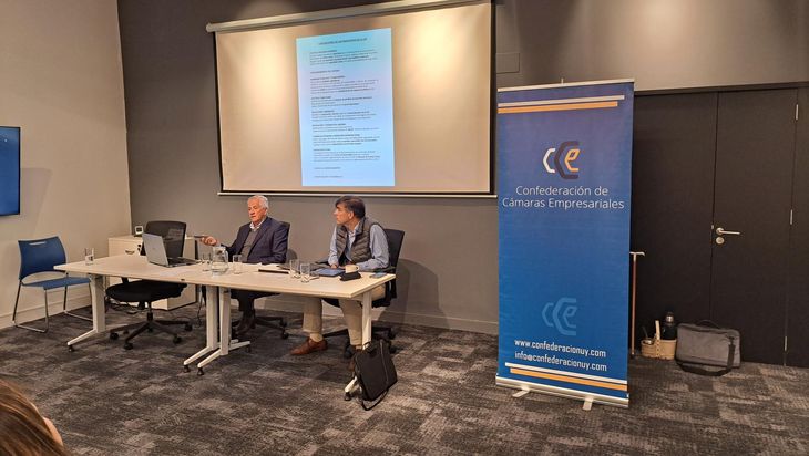 Diego O'Neill, presidente de la Confederación de Cámaras Empresariales. Diego O'Neill, presidente de la Confederación de Cámaras Empresariales.