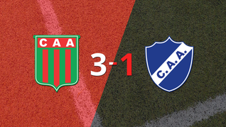 gran victoria de agropecuario argentino sobre alvarado por 3-1