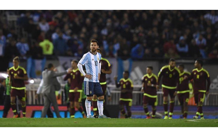 A la Selección no le fue bien en el Monumental.