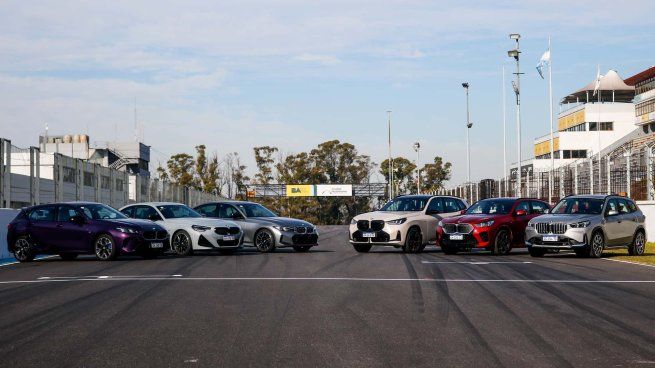 BMW puso en pista gran parte de su gama de vehículos