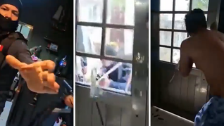 Imágenes de la grabación de Rixana Guzmán. Imágenes de la grabación de Rixana Guzmán.
