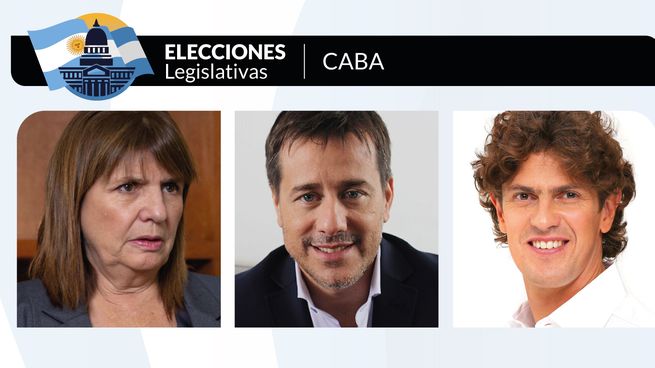 Bullrich y Recalde pelean en la elección de senadores, mientras que Lousteau busca un lugar en Diputados.