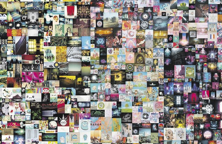 los primeros 5000 días. El NFT de Beeple se subastó en Christie’s en casi 70 millones de dólares.