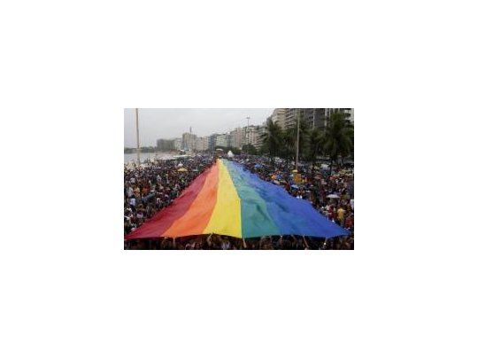 Un millón de personas participaron de la XV Parada Gay de Rio de Janeiro.