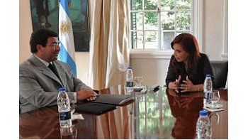 Ricardo Echegaray y Cristina de Kirchner
