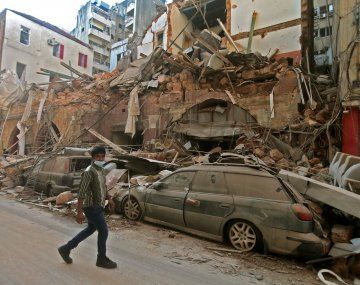 La explosión en Beirtu el pasado 4 de agosto dejó daños materiales y humanos en toda la ciudad.