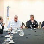 Sergio Massa se reunió con rectores en la UNSAM.