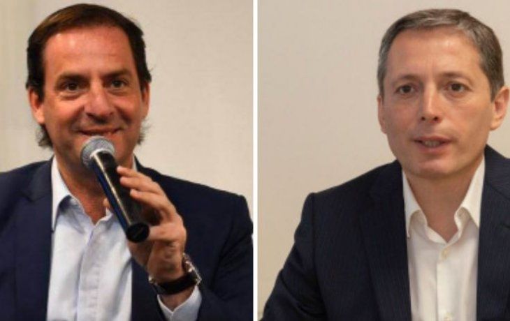 Ariel Sujarchuk y Fernando Gray.