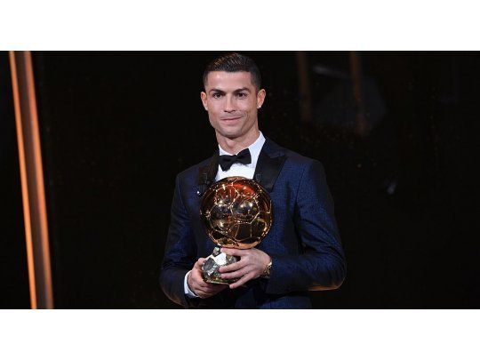 Cristiano, con su quinto Balón de Oro.