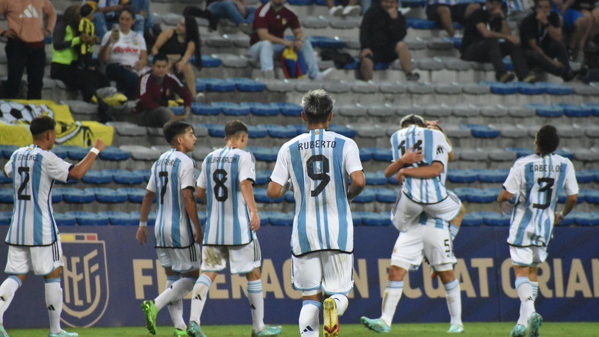 La Selección argentina arrancó a puro gol el Sudamericano Sub 17