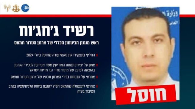 Según las FDI, Jahjuh supervisó los esfuerzos de propaganda de Hamás.