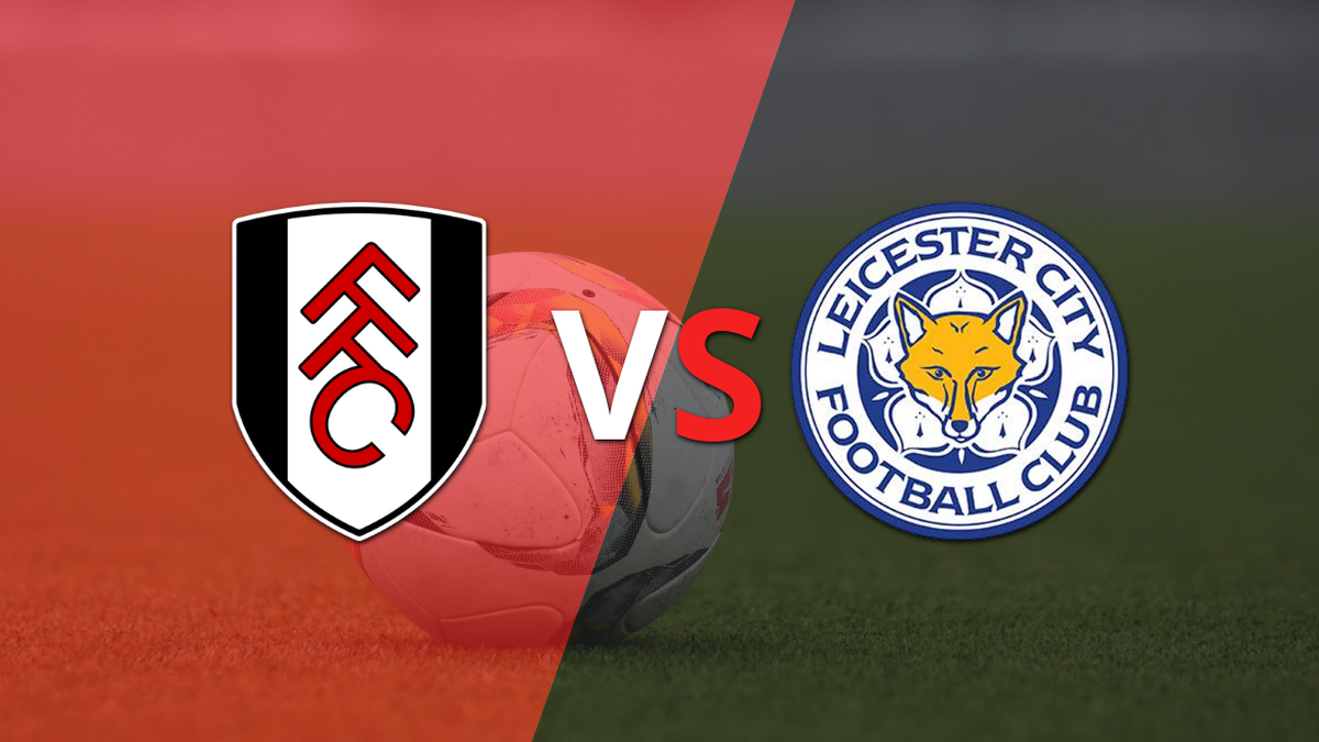 Fulham and Leicester City look for a second-half tie-breaker