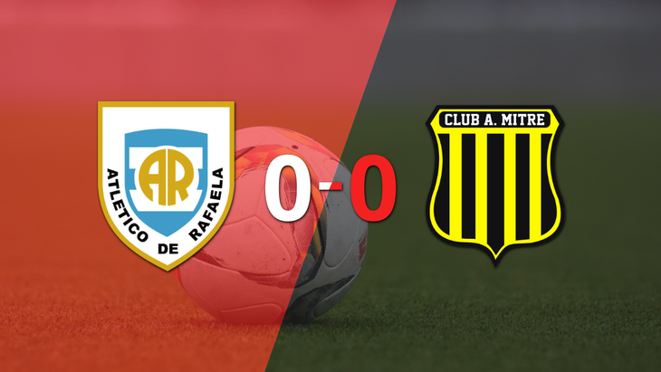 Cero a cero terminó el partido entre Atlético Rafaela y Mitre (SE)