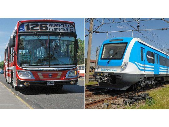 La suba de tarifas en colectivos y trenes alcanzará hasta 125% a fin de año