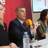 Pablo Olivares, ministro de Economía de Santa Fe. Pablo Olivares, ministro de Economía de Santa Fe.