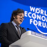 Javier Milei disertará este miercoles en el Foro Económico Mundial (imagen de archivo). Javier Milei disertará este miercoles en el Foro Económico Mundial (imagen de archivo).