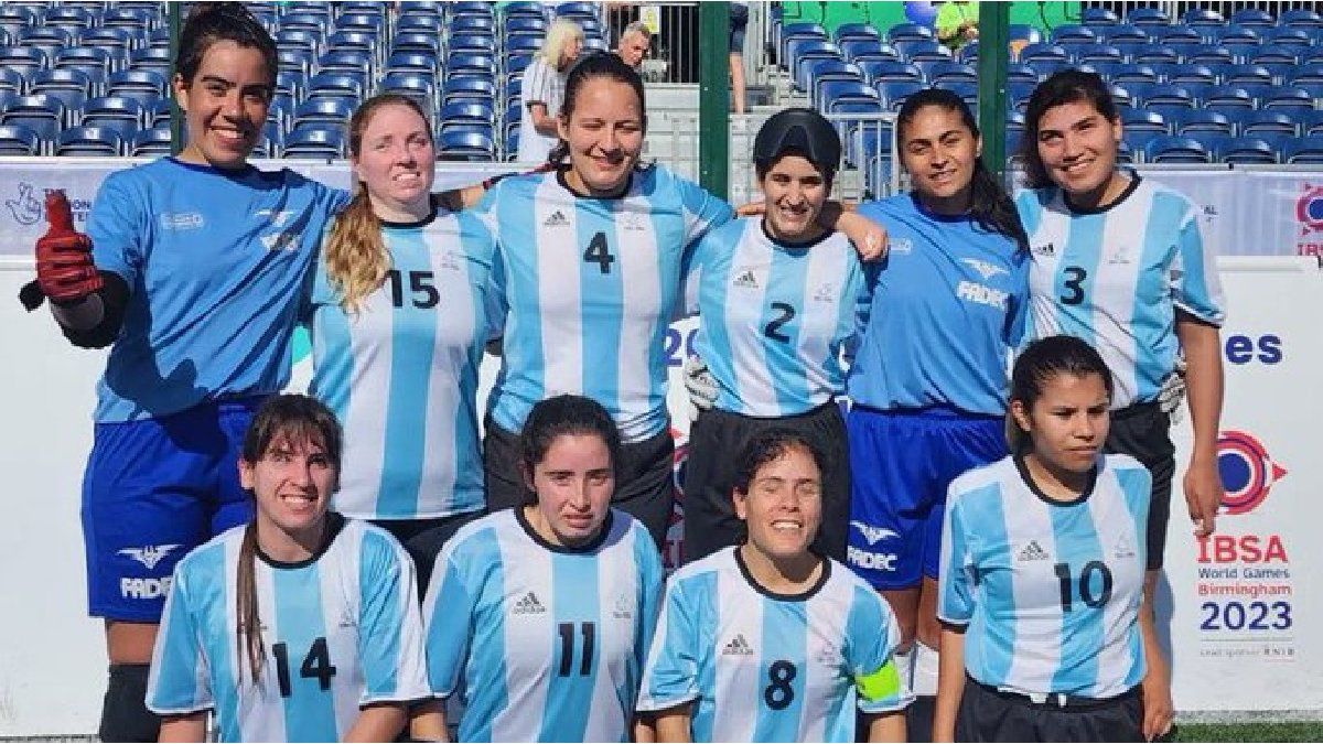 Historic: “Las Murciélagas” became world champions in England