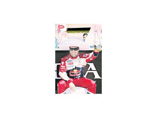 Loeb festejó en rally de México