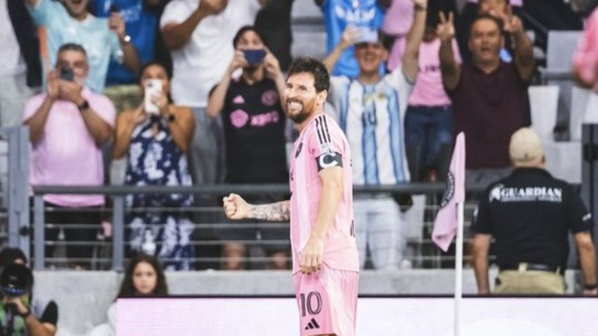 Otro día en la oficina: Lionel Messi metió cuatro goles en el triunfo del Inter Miami