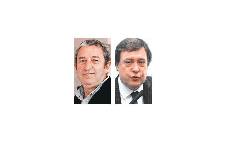 Julio Cobos y Mario Negri