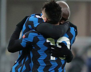 Goleadores. Martínez y Lukaku llevaron bien arriba a Inter con sus goles.