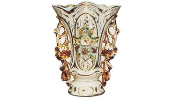 Una de las valiosas piezas de la muestra «Porcelana Isabelina», patrocinada por la Academia de Bellas Artes e integrada, entre otras importantes colecciones, por la de Rafael Ferraro.