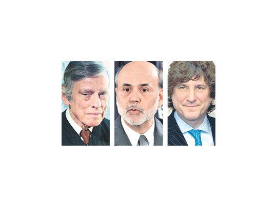Thomas Griesa, Ben Bernanke, Amado Boudou