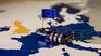 Despite the initial rebound, the euro zone economy faces increasing risk of deceleration.