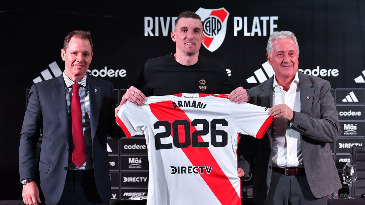 Before the Superclásico, Armani renewed with River until 2026