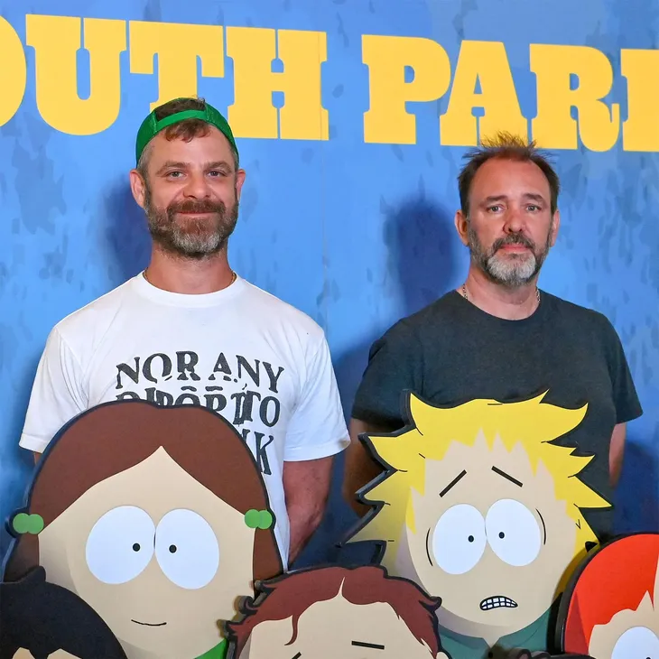 Trey Parker junto a Matt Stone, quienes dieron vida al éxito que alegra a millones de espectadores en el mundo.