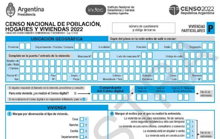 Censo 2022: todo lo que tenés que saber para realizar el trámite
