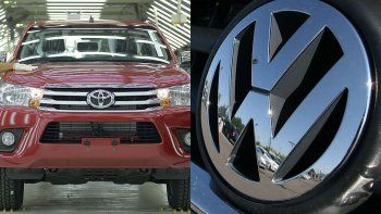 volkswagen y toyota, las dos marcas  que pueden festejar pese a un 2018 duro
