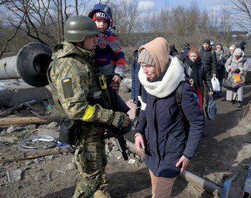 Conflicto Rusia-Ucrania: confirmaron más de 8 millones de desplazados internos
