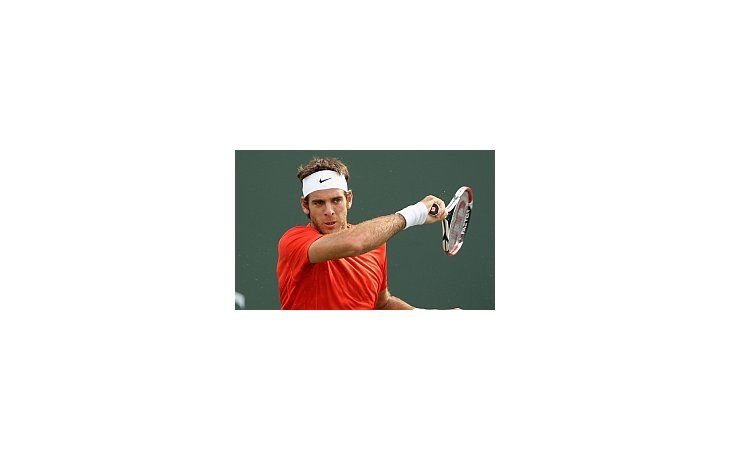 Del Potro se metió en los cuartos de final de Indian Wells.